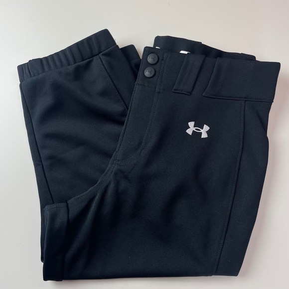 Under Armour Womens Softball Pants Black Style 1375665-001 Size Small SM P CH - Picture 10 of 10